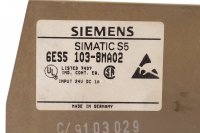 Siemens SIMATIC S5 6ES5103-8MA02 Zentralbaugruppe gebraucht