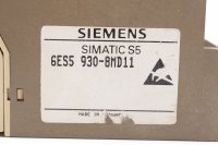 Siemens Simatic S5 6ES5930-8MD11 Stromversorgung gebraucht