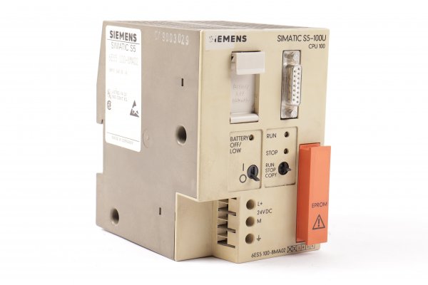 Siemens Simatic S5 6ES5100-8MA02 Zentralbaugruppe gebraucht