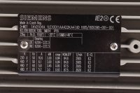 Siemens SIMOTICS 1LE1001-1AA42-2KA4 GP MOTOR TYPE: 1AV2104A Niederspannungsmotor wie neu