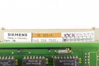 Siemens SIMATIC S5/SINUMERIK 3 6ES5921-3WB12 8 Zentralbaugruppe 921 für ZG 130WB und integrierte PLC 130WB Erz. 548 226 7101. gebraucht