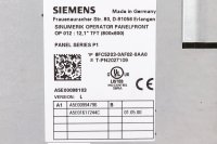 Siemens Sinumerik 6FC5203-0AF02-0AA0 Bedientafelfront OP 012 12,1 TFT gebraucht