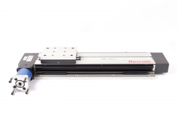 Rexroth Linear Führung R005524040 Lineareinheit R036430000 mit Getriebe LP 050-M01-10-111-000 R:10 gebraucht