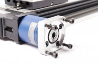 Rexroth Linear Führung R005524040 Lineareinheit R036430000 mit Getriebe LP 050-M01-10-111-000 R:10 gebraucht