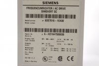 Siemens Frequenzumrichter 6SE7016-1EA30 gebraucht