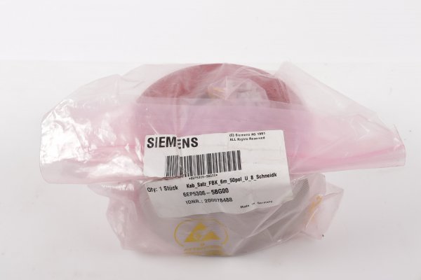 Siemens 6EP5306-5BG00 6m Kabelsatz Flachbandleitung 50pol. 8 Schneidklemmstecker