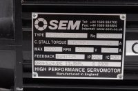 SEM Servomotor Elektro Motor HR115C6-88S 6,8Nm 6000 RPM...