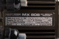 HELDT &amp; ROSSI MX 808 AC Servo Motor LX413K 3000 U/min...