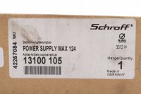 SCHROFF Power Supply Netzteil MAX 124 13100105 gebraucht