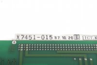 Mitsubishi Platine FX17C FXI7C BN624A328H01 X7451-015 87.10.20 gebraucht