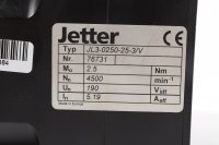 Jetter Servomotor JL3-0250-25-3/V #80384