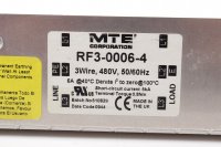 MTE Corporation Filter RF3-0006-4 3Wire 480V 50/60Hz...
