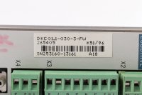 INDRAMAT AC-SERVO Controller DKC01.1-030-3-FW +...
