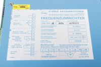 ST&Ouml;BER Frequenzumrichter FAS 1015/B gebraucht