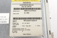 Siemens MASTERDRIVES MC DC/AC DRIVE 6SE7014-0TP50-Z Z=K80...