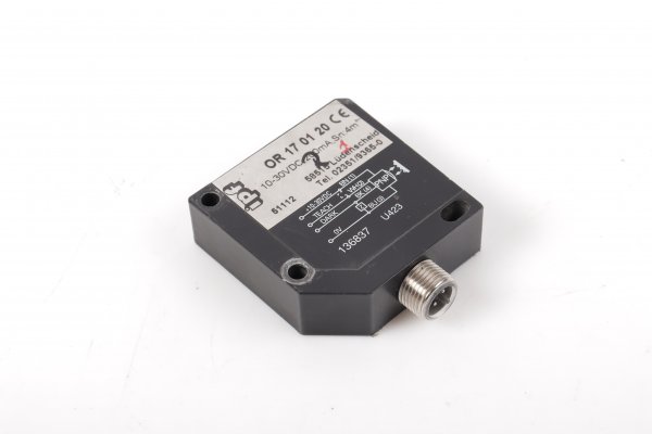 IPF Reflexlichtschranke Lichtschranke OR 17 01 20 10-30VDC 200mA Sn: 4m gebraucht