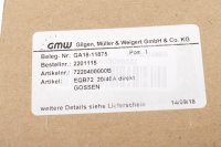 GILGEN, MÜLLER & WEIGERT Dreheisen-Messwerk EQB 72-20A 0-20 A/40 A 72x72mm neu